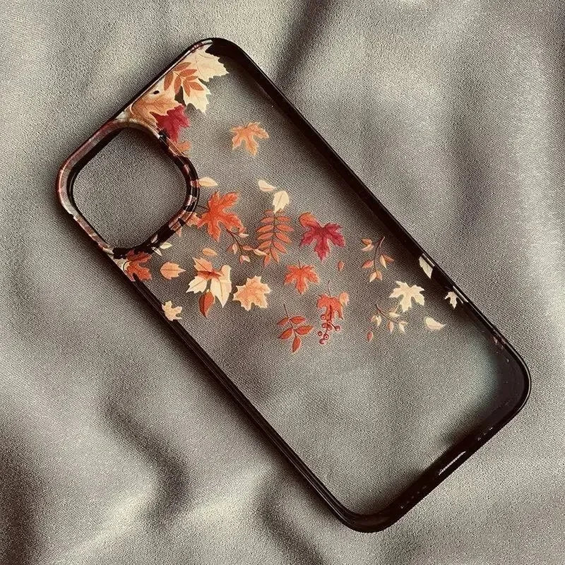 Fashion Yellow Fallen Leaves Phone Case