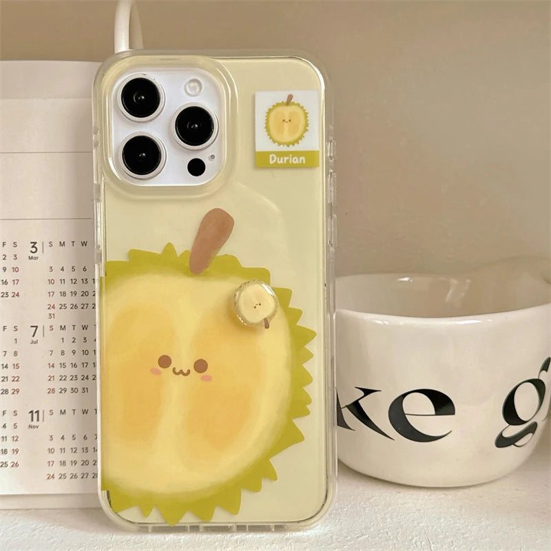 Guava Durian Avocado Phone Case