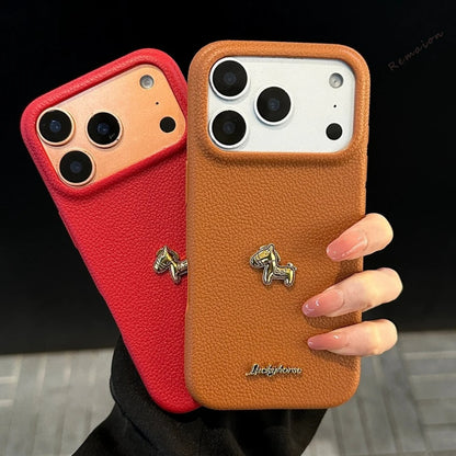 Luxury Leather Phone Case For iPhone