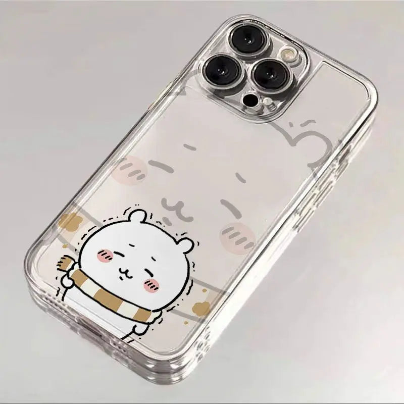 Anime Chiikawa Usagi Hachiware Winter Limited Mobile Phone Case