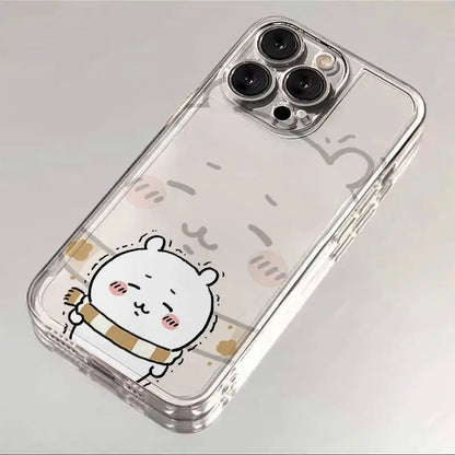 Anime Chiikawa Usagi Hachiware Winter Limited Mobile Phone Case