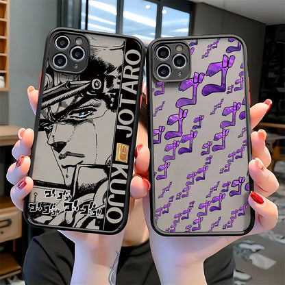 Anime JOJO's Bizarre Adventure Jojo Gyro Zeppeli Phone Case For iPhone