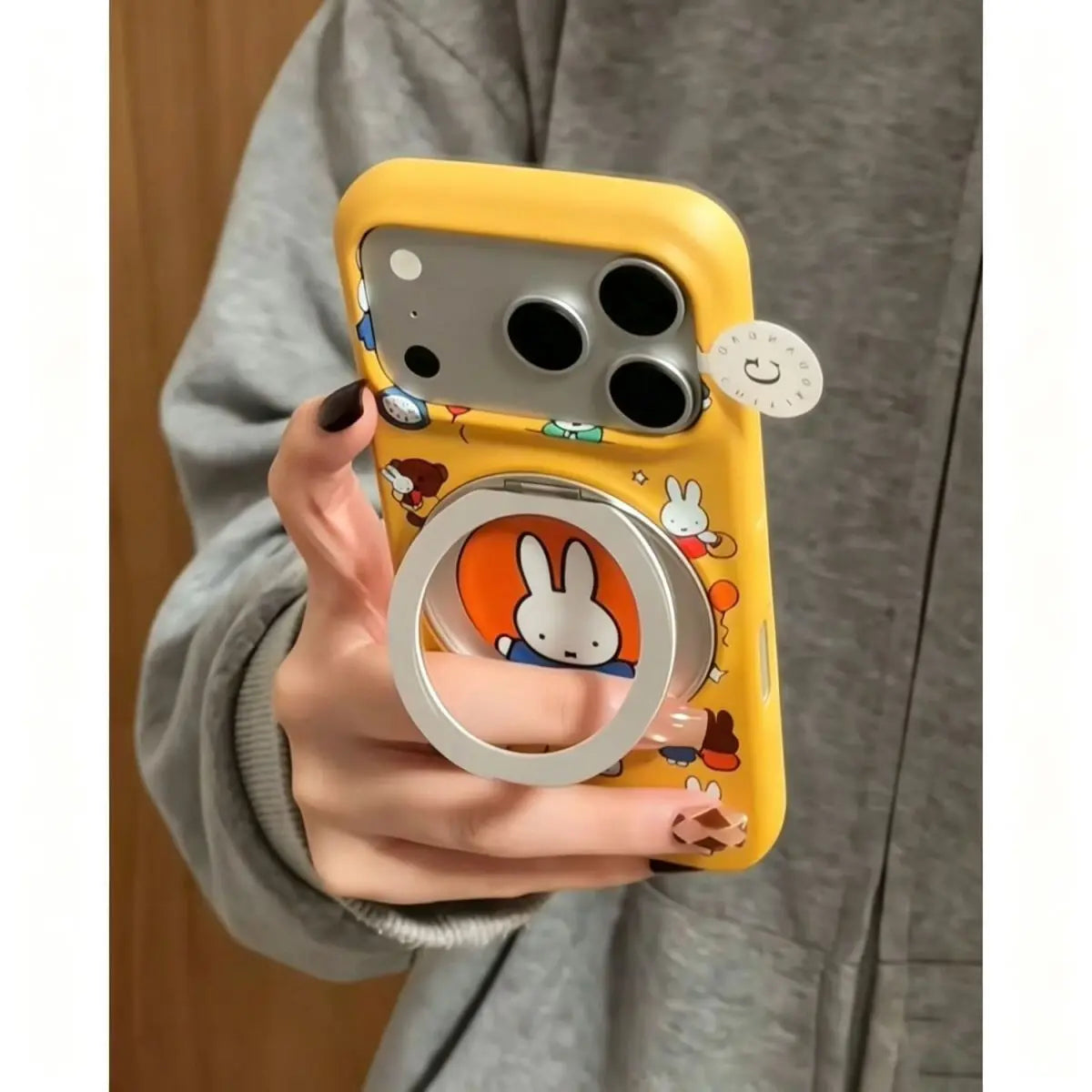 Kawaii Miffy Phone Case Featuring The Cute Cartoon Character Miffy