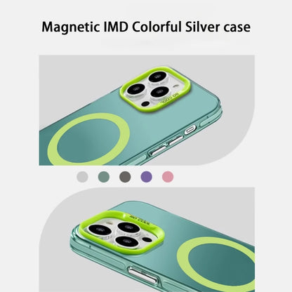 Hot Anime Dandadan Pattern Design Phone Case Magnetic IMD Colorful Silver Case For iPhone
