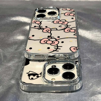 Hello Kitty Bow Cute Phone Case For iPhone