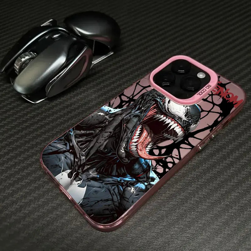 Terrifying Marvel Venom Phone Case For iPhone