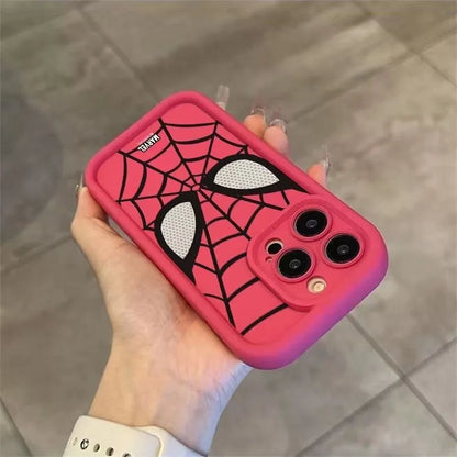 Marvel Spider Man Plain Multistep TPU Phone Case For iPhone