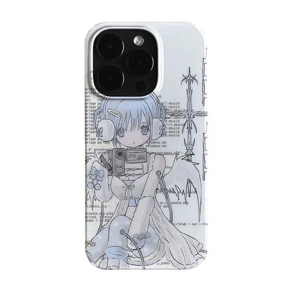 Clmj Fashion Anime Girl Phone Case Phone Case For iPhone
