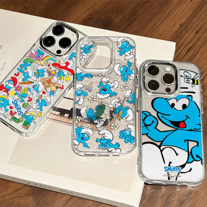 Cartoon Cute The Smurfs New Phone Case For iPhone