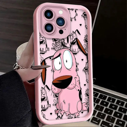 Courages Cowardly Dog Case For iPhone
