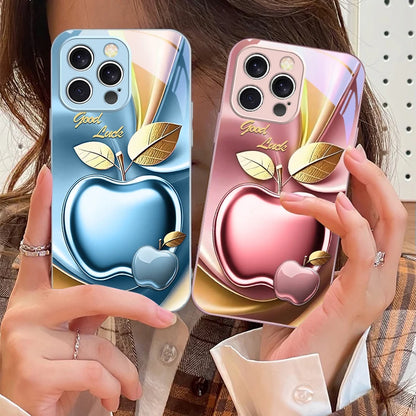 Apple Golden Leaves For iPhone