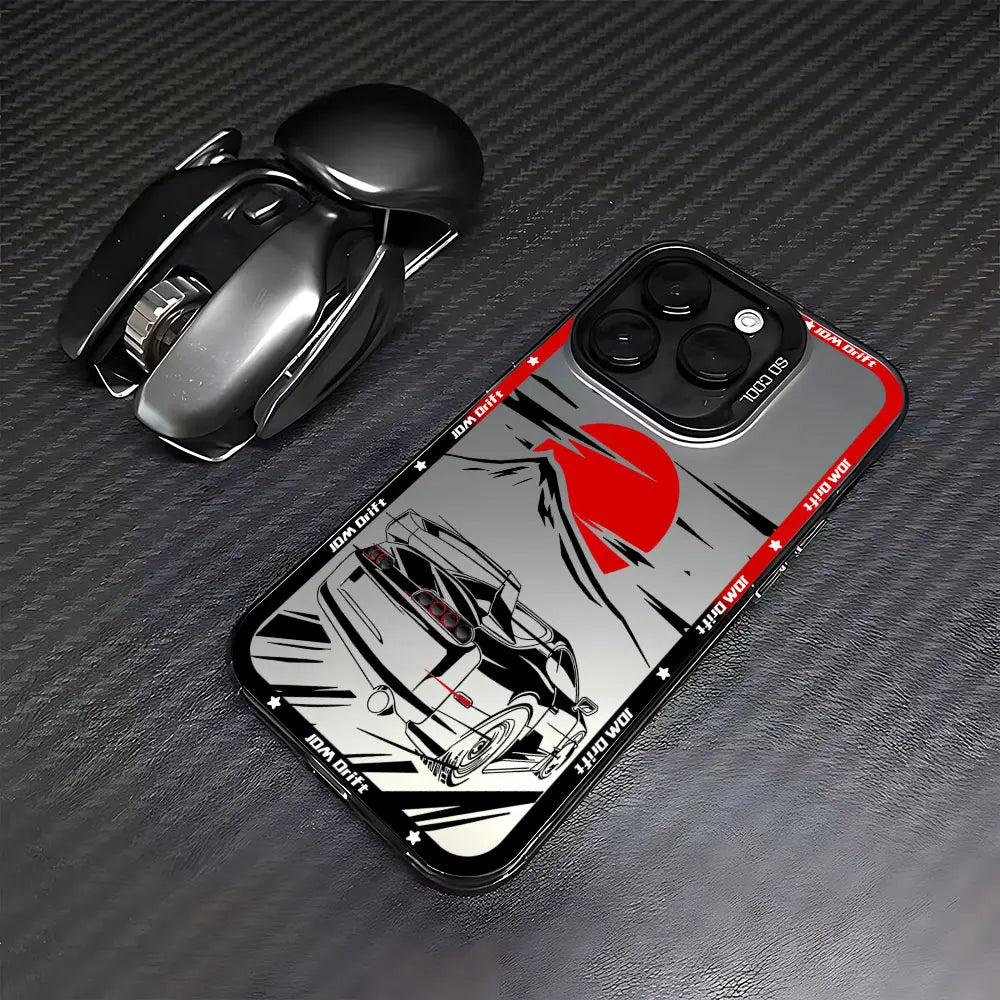 Tokyo Sports Racing JDM Drift Car Phone Case For iPhone