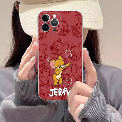 Lovely Cartoon For TomsJerrys Phone Case For iPhone