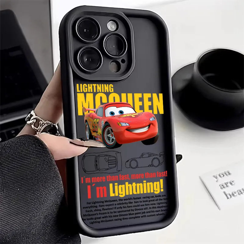 Lightning McQueen Sally Disney Phone Case For iPhone
