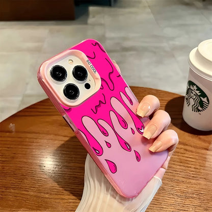 Fashion Water Droplet Pattern Phone Case For iPhone