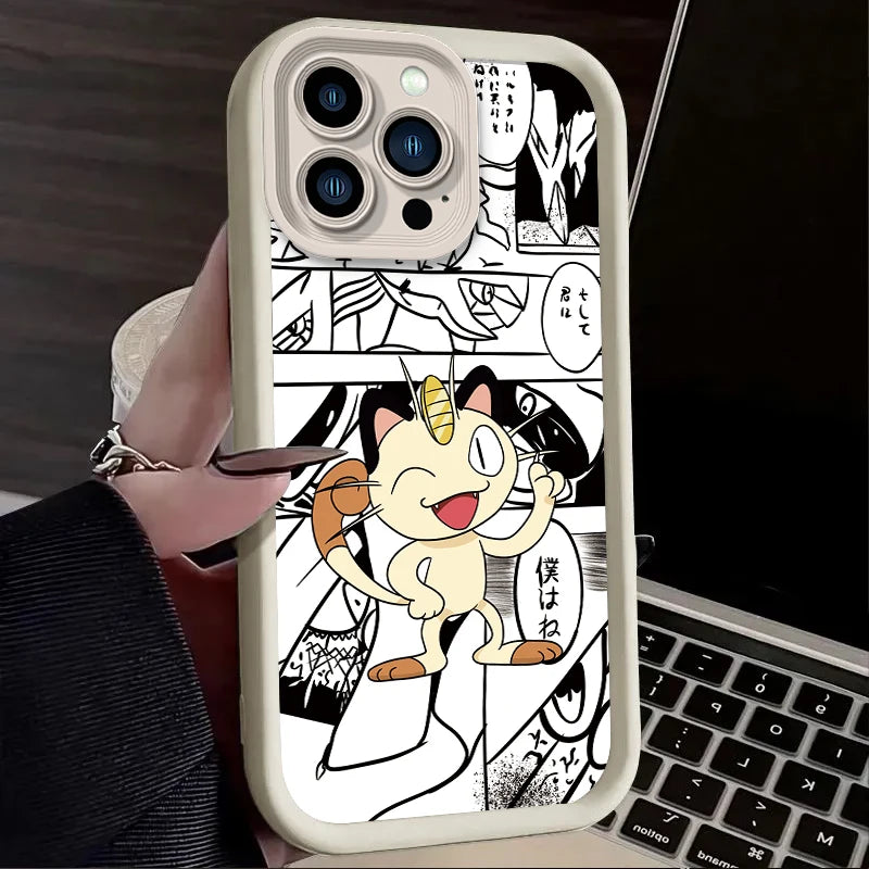 Cartoon Pokemon Phone Case For iPhone