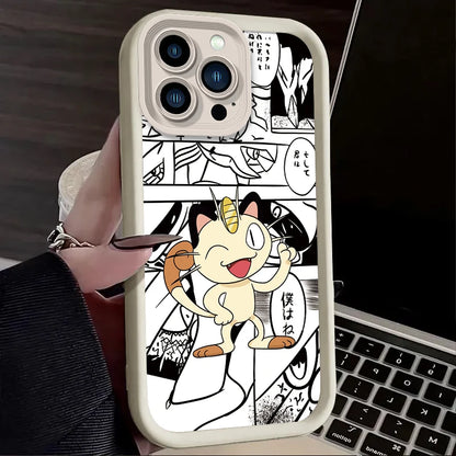 Cartoon Pokemon Phone Case For iPhone