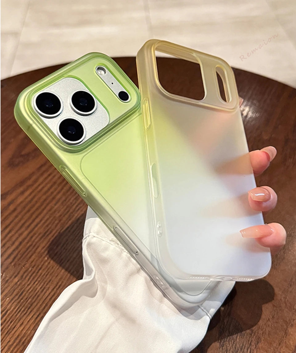 Matte Cleaar Ultra-Thin Phone Case For iPhone