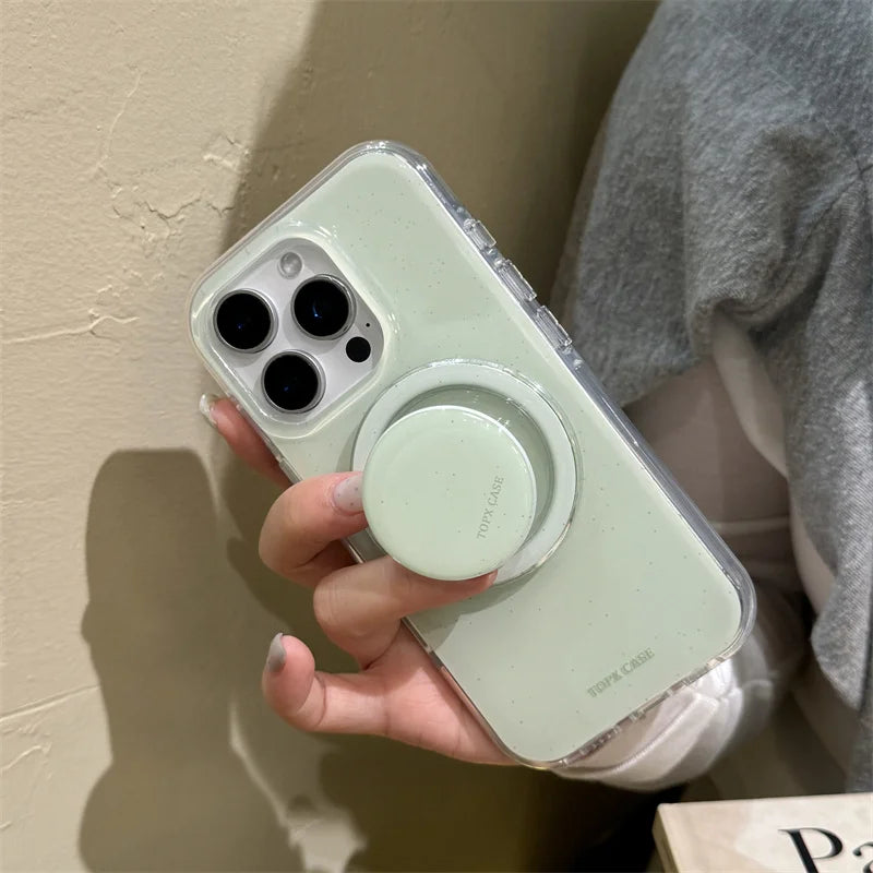 Fashion Macaron Cute Color Magnetic Phone Case