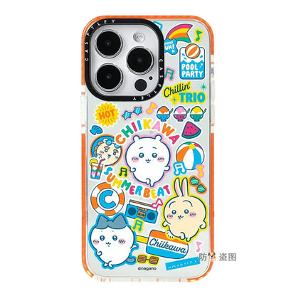 Anime Chiikawa Usagi New Case Cartoon Cute Anime Kawaii Lovely Applicable To iPhone