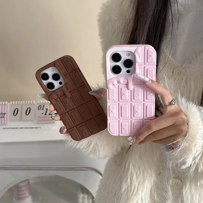Funny Cartoon 3D Mickey Chocolate Ice Cream Phone Case