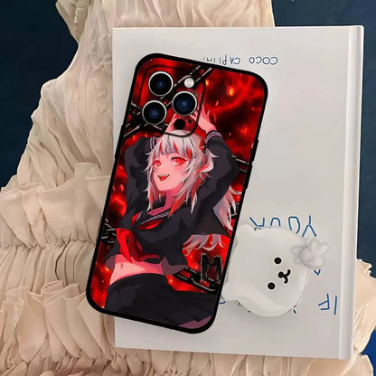 Anime Hololive Gawr Gura Phone Case For iPhone