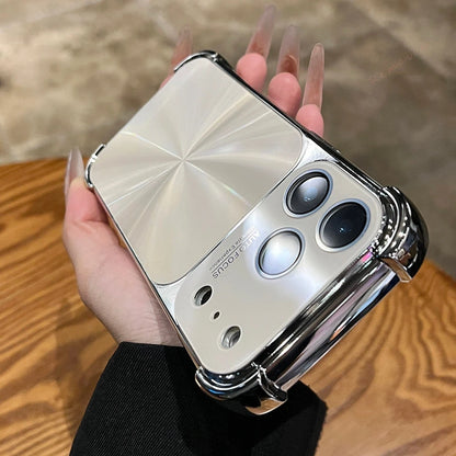 Aurora laser Plating Phone Case For iPhone