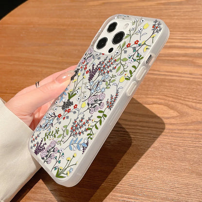 Leaf Flower Phone Case For iPhone