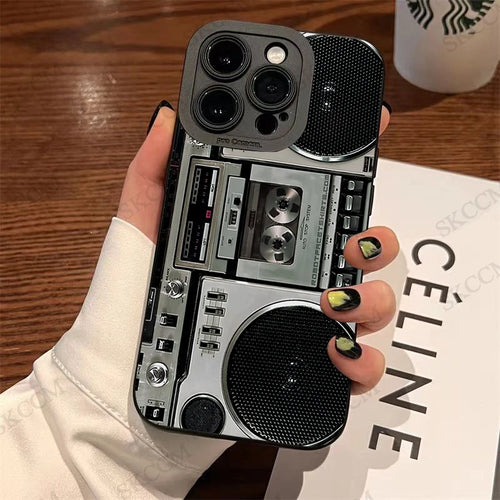 Radio Pattern Phone Case For iPhone