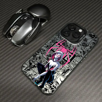 Marvel Spiderman Miles Morales Gwen Phone Case For iPhone