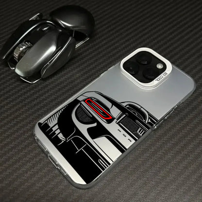 Male Men Sports Car Cartoon Line Coque For iPhone