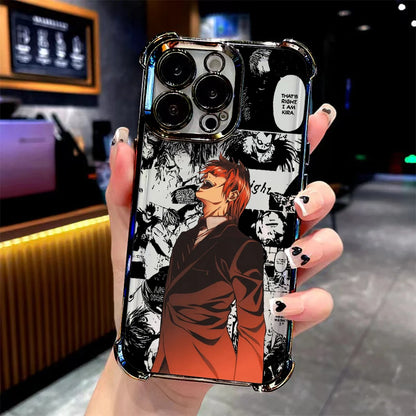 Anime Misa Death Note Four Corner Anti Fall Case  For iPhone