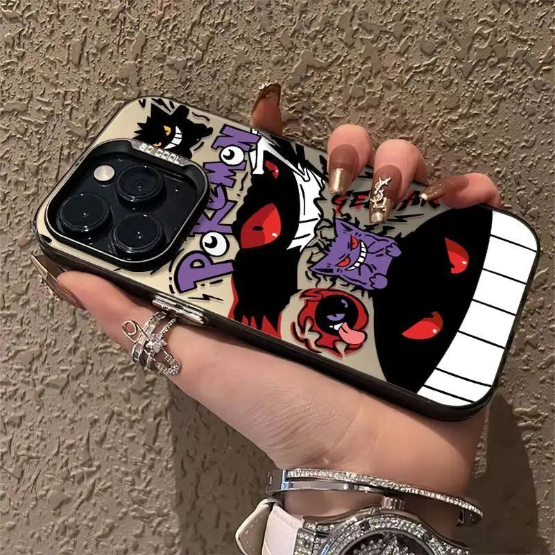 Cool Pokemon Red Eyes Gengar Phone Case For iPhone