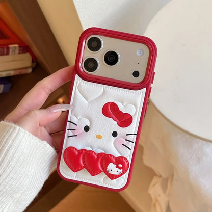 Cute Love Skin Kitty Hot Sale Phone Case For iPhone