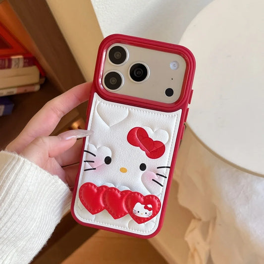 Cute Love Skin Kitty Hot Sale Phone Case For iPhone
