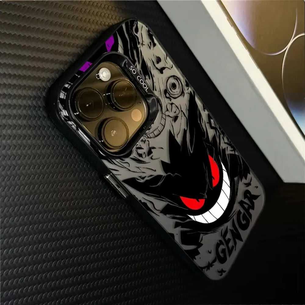 Pokemon Gengar Shockproof Dustproof Frosted Case For iPhone