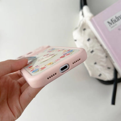 Cute Luxury Spring Blossom Trojan Kitty Hot Sale Phone Case For iPhone
