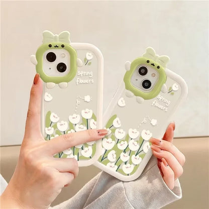 Flower Fundas Phone Case For IPhone