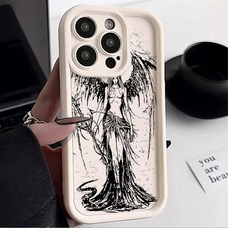 Luxury Dark Angel Phone Case
