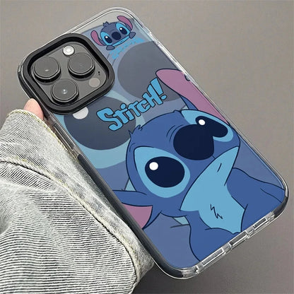 New Stitch Big Eye Cute Phone Case For iPhone