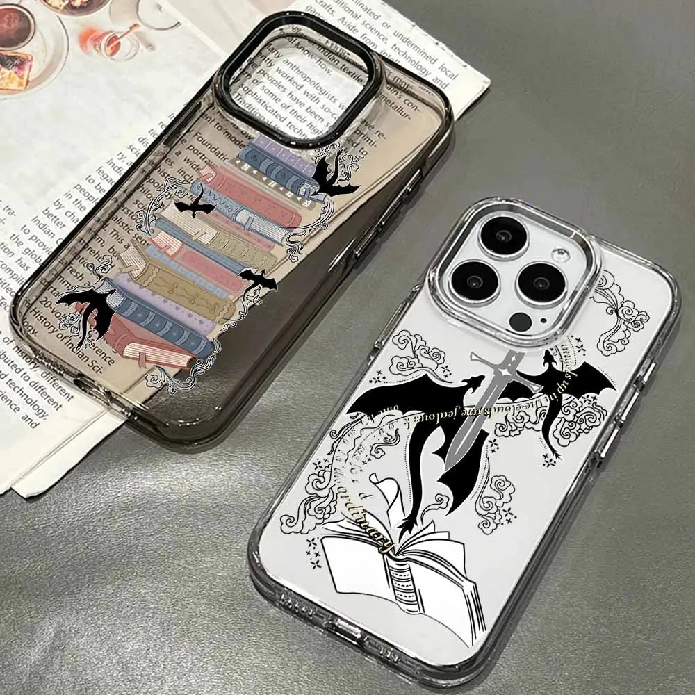 Dragon F-Fourth Wings Phone Case For iPhone