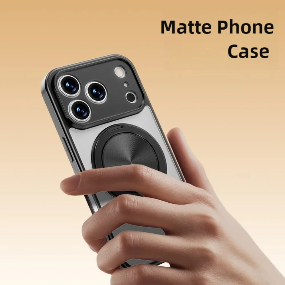 Matte Clear For Magsafe Magnetic Phone Case For iPhone