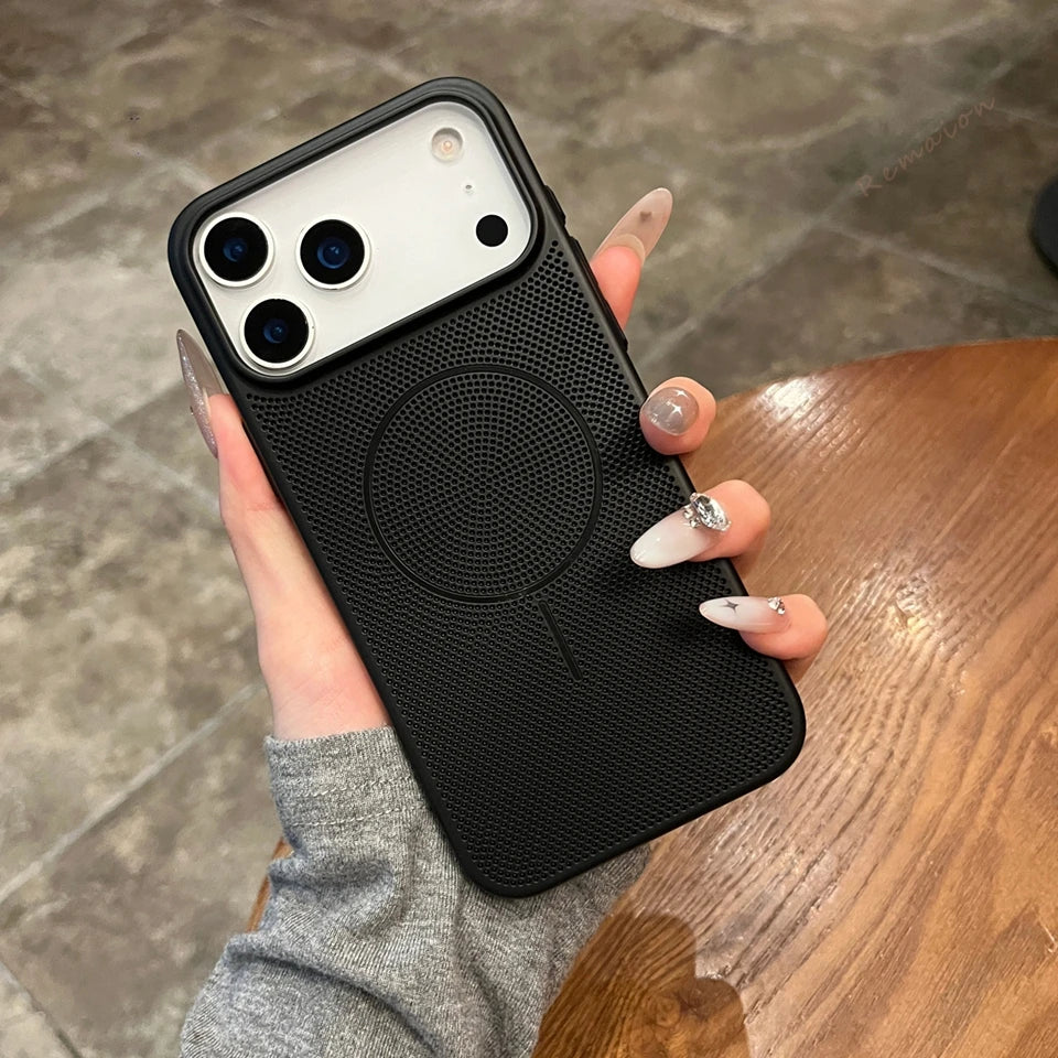 Magnetic Heat Dissipation Phone Case For iPhone