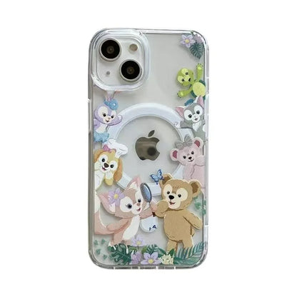 Disney LinaBell CookieAnn Duffy Mobile Phone Case Magnetic Holder Available For iPhone