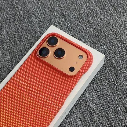 Half Pack Carbon Fiber For Magsafe Magnetic Phone Case For iPhone