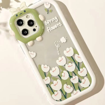 Flower Fundas Phone Case For IPhone