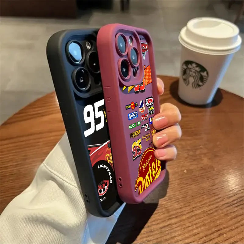 Disney Lightning McQueen 95 Phone Case For iPhone