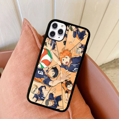 Haikyuu Karasuno Volleyball Anime Phone Case For iPhone