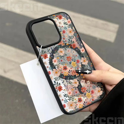 Cute Flower Pattern Phone Case For iPhone