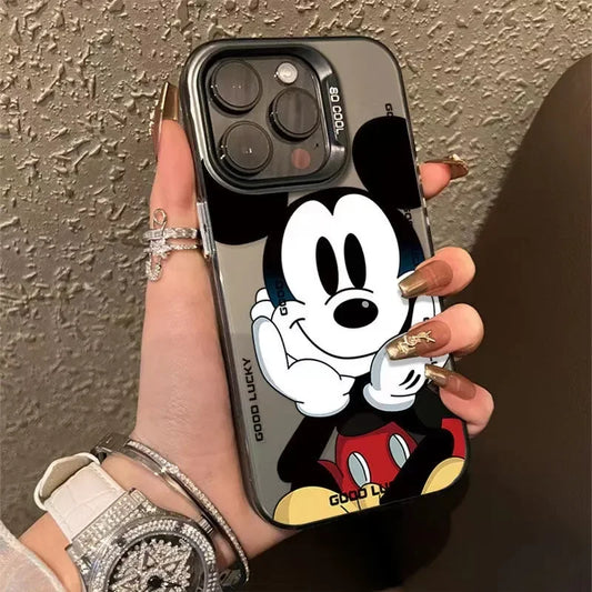 Disneys Mickey Minnie Mouse Cute Smile Phone Case For iPhone